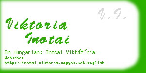 viktoria inotai business card